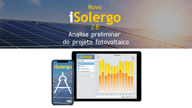Novo iSOLergo 2.6 – Analise preliminar do projeto fotovoltaico