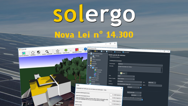 SOLergo – Nova Lei n° 14.300, Gestão de obstáculos 3D e Estilos de temas