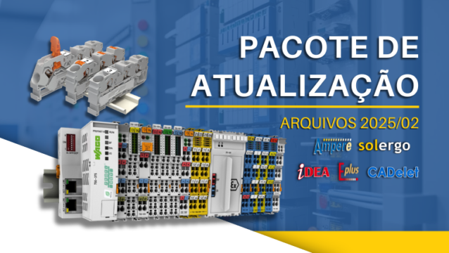 Pacote de Atualização Arquivos 2025/02 – Ampère, CADs e SOLergo