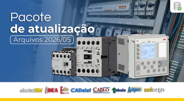Pacote de Atualização Arquivos 2026/05 – Ampère, CADs e SOLergo